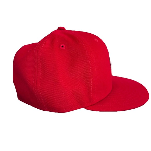 Washington Nationals Red Hat New Era 59Fifty On Field Fitted 7 1/8 Baseball MLB - Picture 5 of 6
